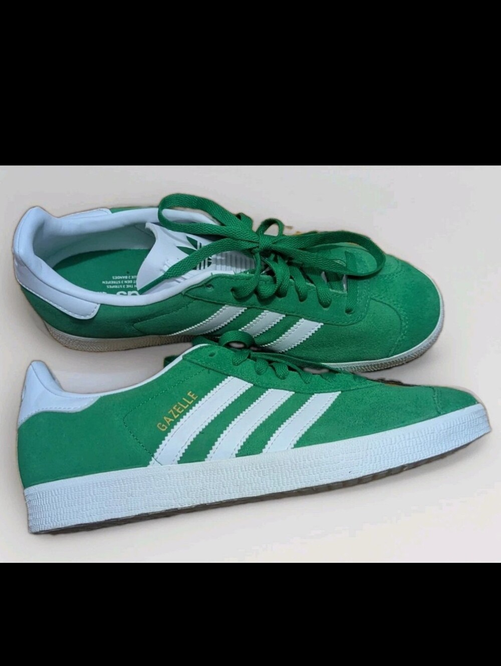 Adidas Gazelle Suede 'Green/White' - IG2092 Men's Size 8